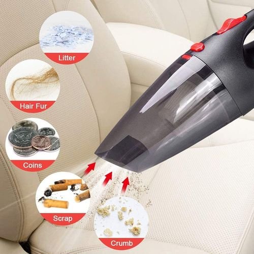 Car Vacuum Cleaner-Wired Wet And Dry Mini Vacuum Cleaner - Image 7